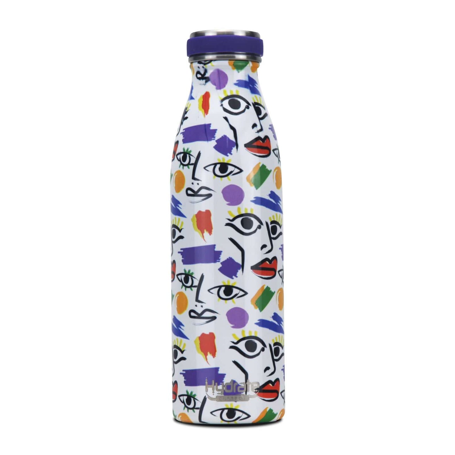 Hydrate Factory Stainless Steel Water Bottle For Gym, Cycling, Office, And School - HYPERMALL