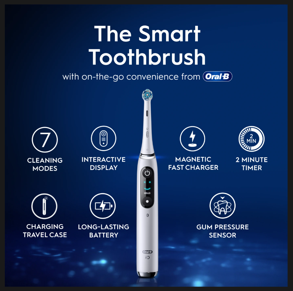 Oral-B iO9 Adult Electric Toothbrush App Connected - HYPERMALL