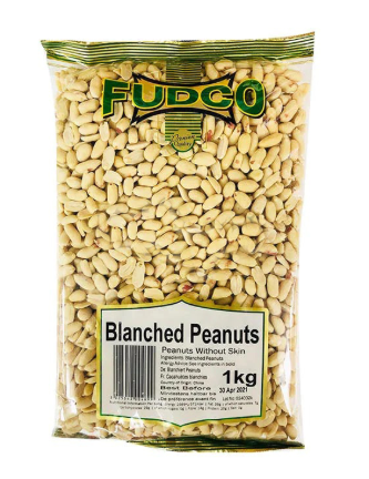 Fudco Blanched Peanuts 1Kg - HYPERMALL