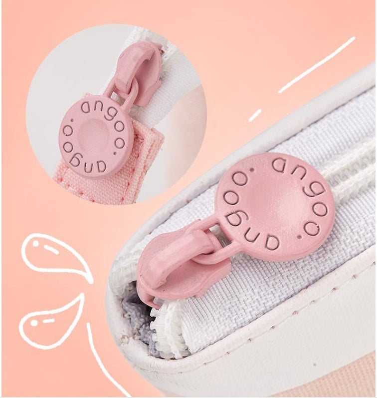 Milk Tea Pencil Girl Primary School Student Pencil Case - HYPERMALL
