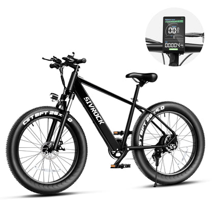 Electric Bike For Adults, 26 X 4.0 Inches Fat Tire, 1000W Motor 48V 15Ah bike For Trail Riding - HYPERMALL