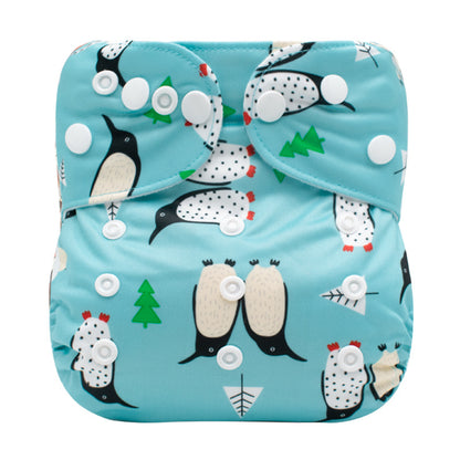 Baby Washable Diaper Pants Leakproof Baby Cloth Pocket - HYPERMALL