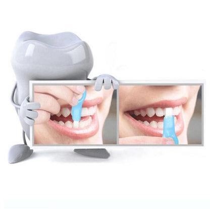 7pcs Set Teeth Cleaning Kit Teeth Burnisher Polisher Whitener Stain Remover Safe Wipe Off Dental Whitening Dental Bleaching - HYPERMALL