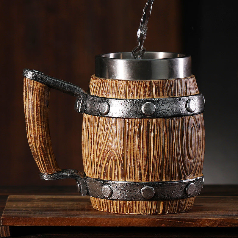 Large Capacity Beer Beer Steins Mark Cup - HYPERMALL