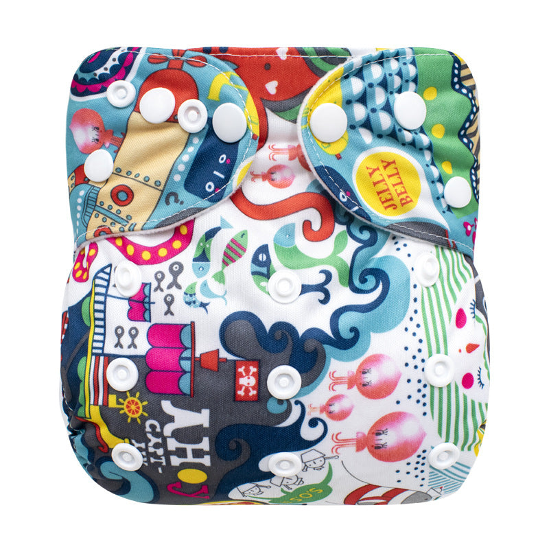 Baby Washable Diaper Pants Leakproof Baby Cloth Pocket - HYPERMALL