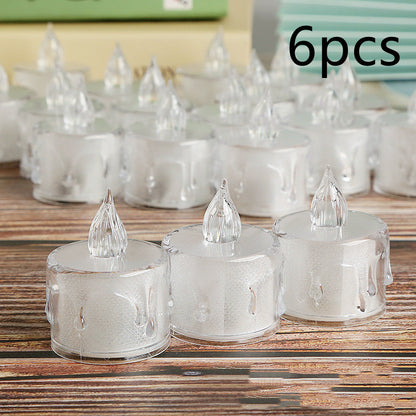 Led Lights Electronic Candle Lighted Tea Wax Home Decor Candles Lamp - HYPERMALL