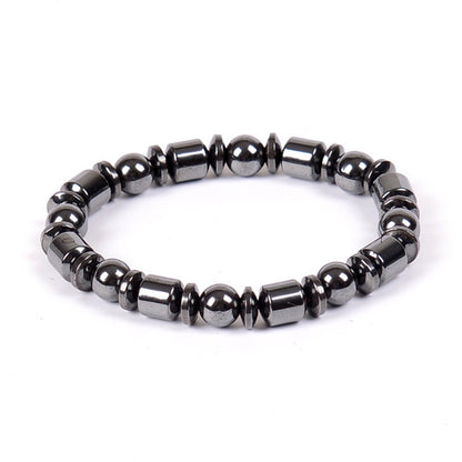Weight Loss Magnet Bracelets For Women Men Pentagram Stone Magnetic Therapy Bracelets Pain Relief Slimming Health Jewelry - HYPERMALL