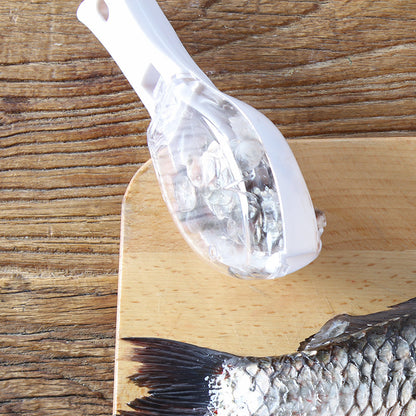 Fish Scale Remover Scraper with Mess Free Cover - HYPERMALL