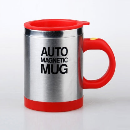 Stainless Steel Automatic Stirring Mug Magnetic Rechargeable Coffee Mug - HYPERMALL