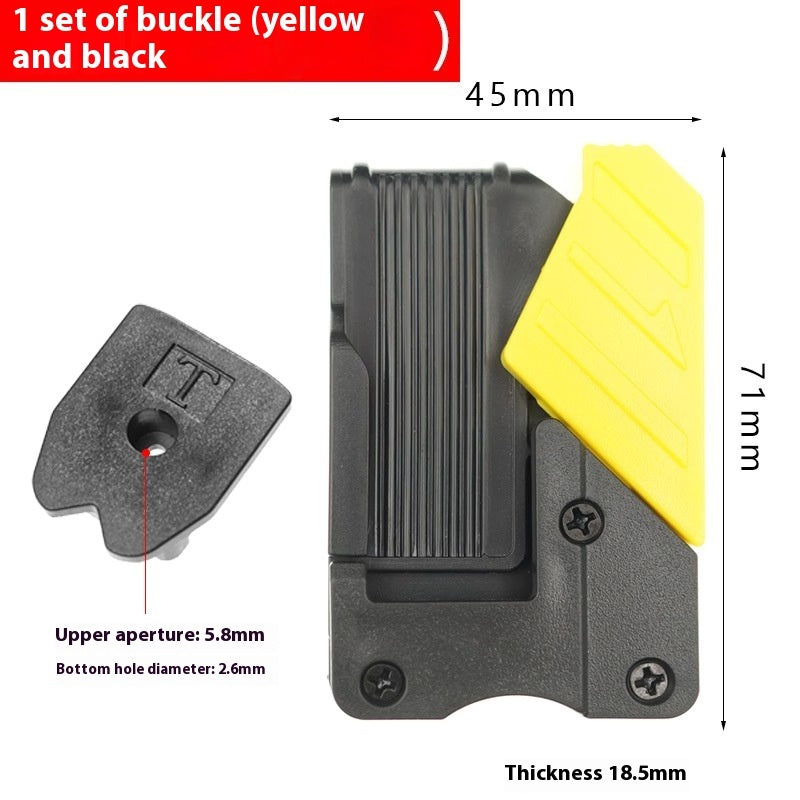 Tape Buckle Measuring Tape Buckle Tool Hanger Belt Buckle Electric Tool Hook Hammer Tape Wrench Belt Button - HYPERMALL