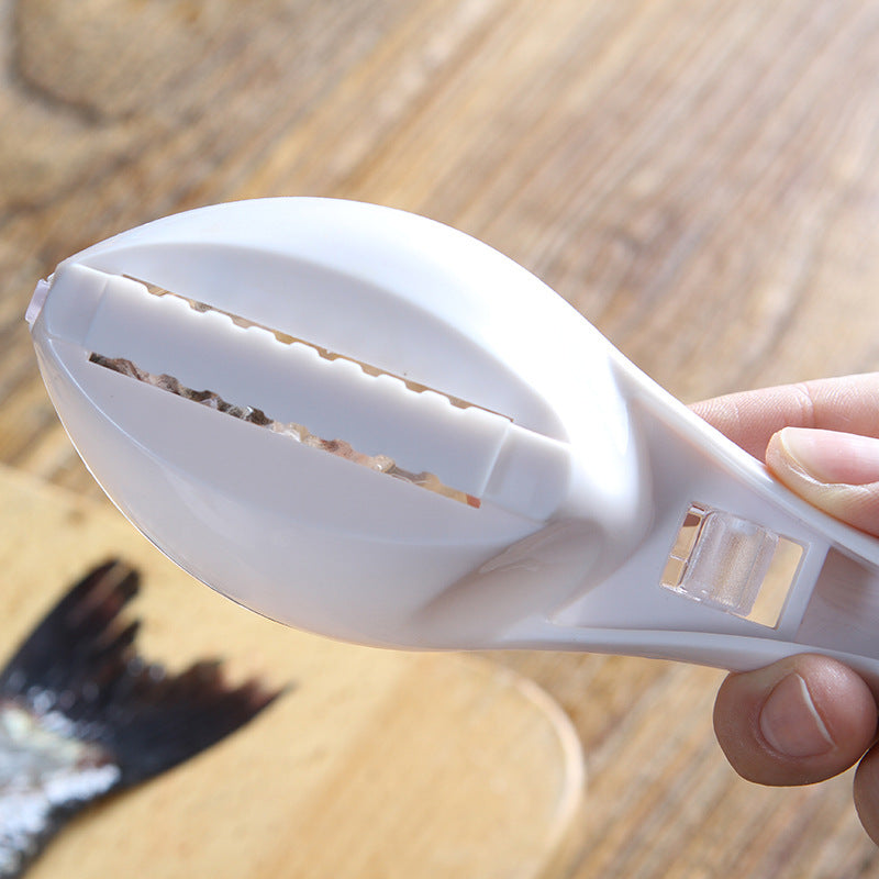Fish Scale Remover Scraper with Mess Free Cover - HYPERMALL