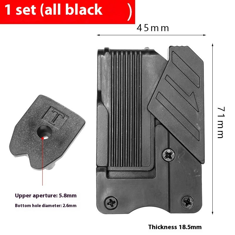 Tape Buckle Measuring Tape Buckle Tool Hanger Belt Buckle Electric Tool Hook Hammer Tape Wrench Belt Button - HYPERMALL