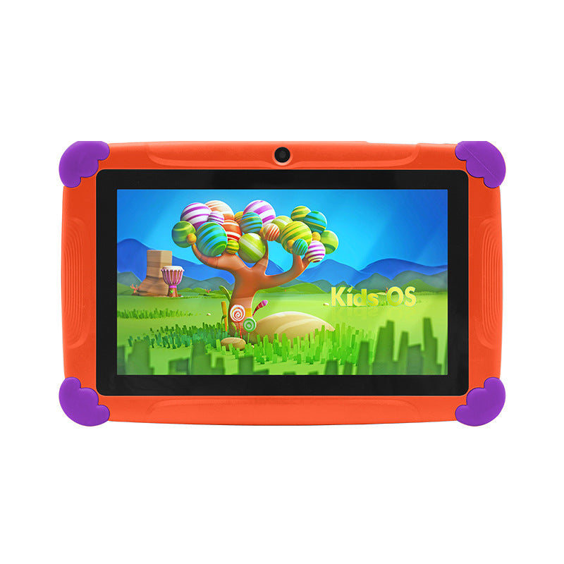 Educational Learning Game 7-inch 18GB tablet with colorful animated display for kids.