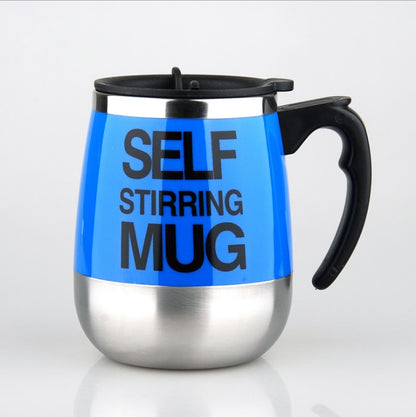 Stainless Steel Automatic Stirring Mug Magnetic Rechargeable Coffee Mug - HYPERMALL
