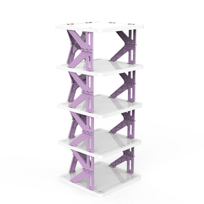 Plastic Installation-free Shoe Rack Storage Shoe Rack Folding Shoe Cabinet - HYPERMALL