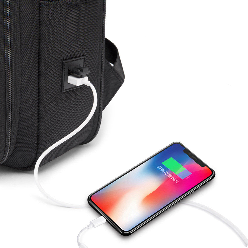 Travel computer backpack men's bag - HYPERMALL