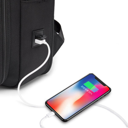 Travel computer backpack men's bag - HYPERMALL