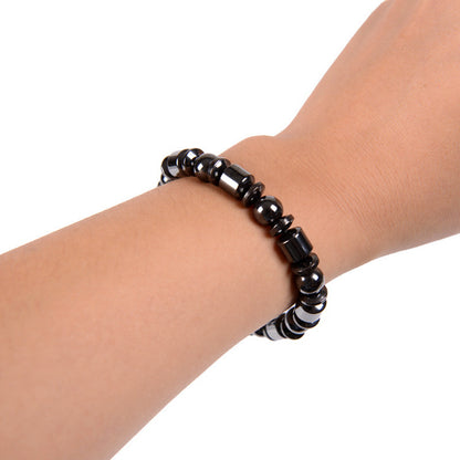 Weight Loss Magnet Bracelets For Women Men Pentagram Stone Magnetic Therapy Bracelets Pain Relief Slimming Health Jewelry - HYPERMALL