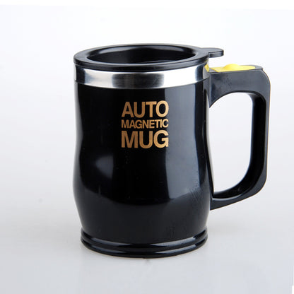 Stainless Steel Automatic Stirring Mug Magnetic Rechargeable Coffee Mug - HYPERMALL