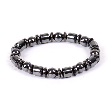 Weight Loss Magnet Bracelets For Women Men Pentagram Stone Magnetic Therapy Bracelets Pain Relief Slimming Health Jewelry - HYPERMALL