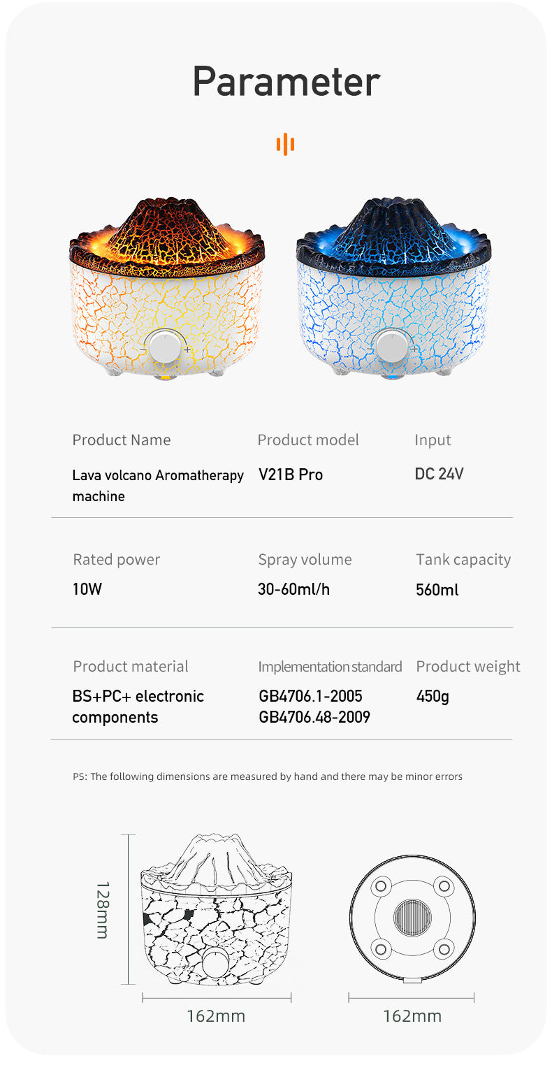 Jellyfish Air Flame Humidifier - HYPERMALL