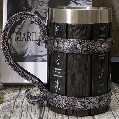 Large Capacity Beer Beer Steins Mark Cup - HYPERMALL