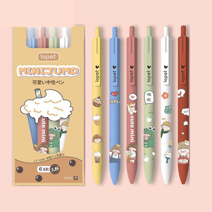 Milk Tea Pencil Girl Primary School Student Pencil Case - HYPERMALL