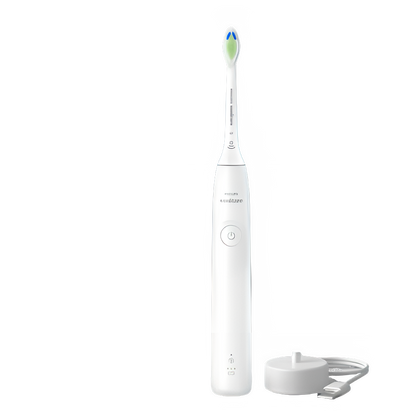 Philips Sonicare 5300 electric toothbrush with travel case, an affordable electric toothbrush for deep cleaning.