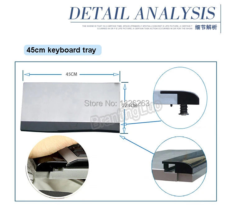 Multifunctional Laptop Desk With Cushion 