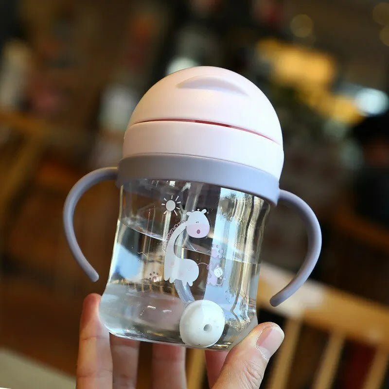 250ML Baby Drinking Cup & Feeding Bottle - HYPERMALL