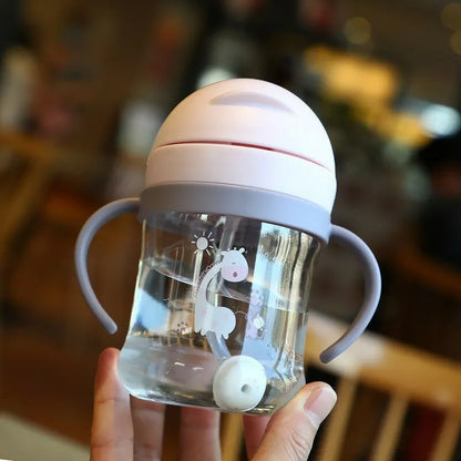 250ML Baby Drinking Cup & Feeding Bottle - HYPERMALL