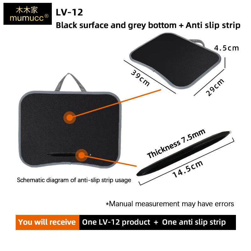Multifunctional Laptop Desk With Cushion 