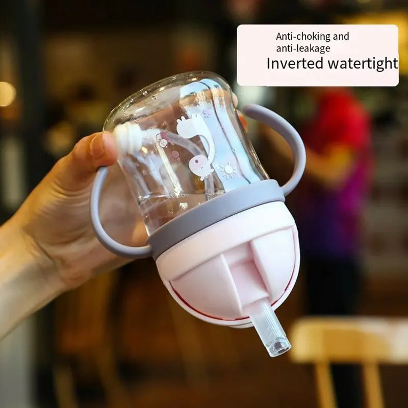 250ML Baby Drinking Cup & Feeding Bottle - HYPERMALL