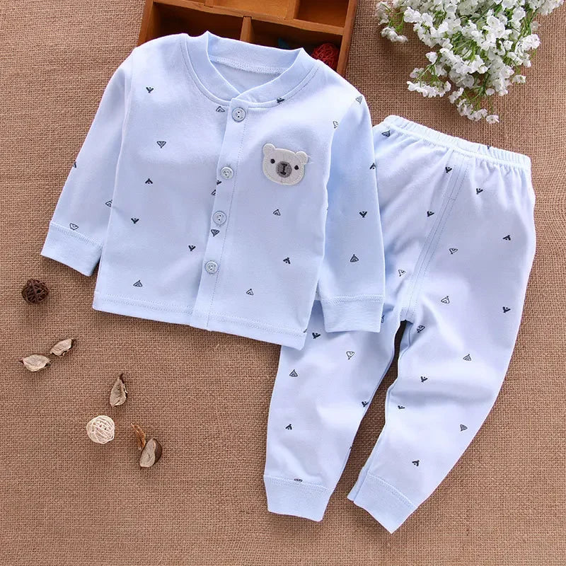 Cotton Pajama Set For Kids - HYPERMALL