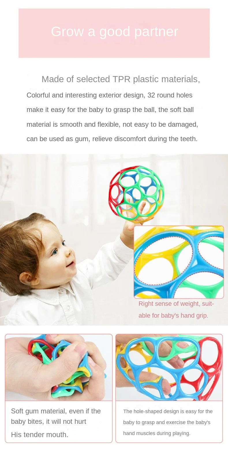 Baby Rattle & Teether Toy - HYPERMALL