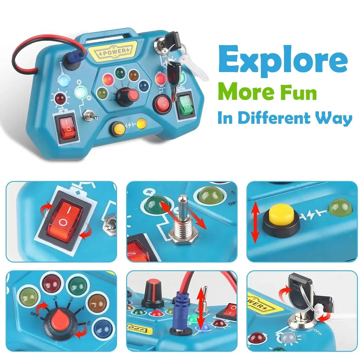 Montessori Busy Board - HYPERMALL