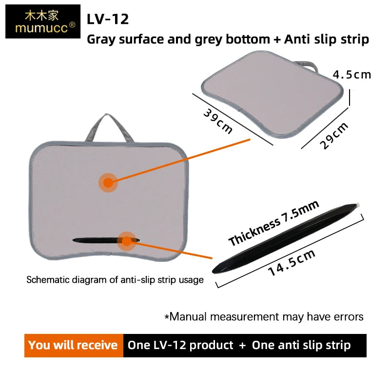 Multifunctional Laptop Desk With Cushion 