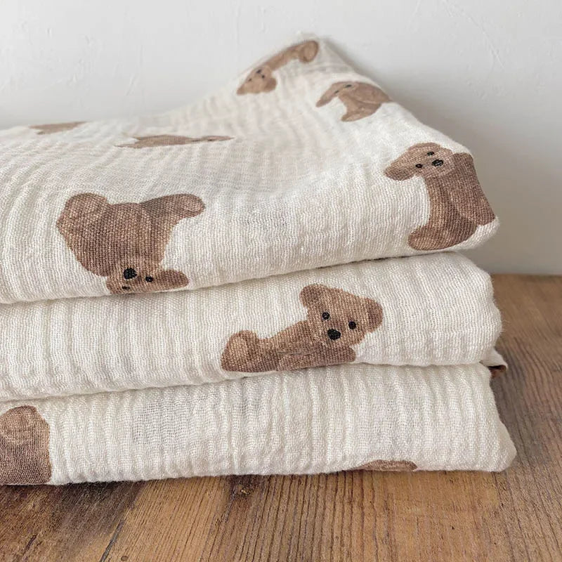 Baby Bath Towel and Swaddle Blanket. - HYPERMALL