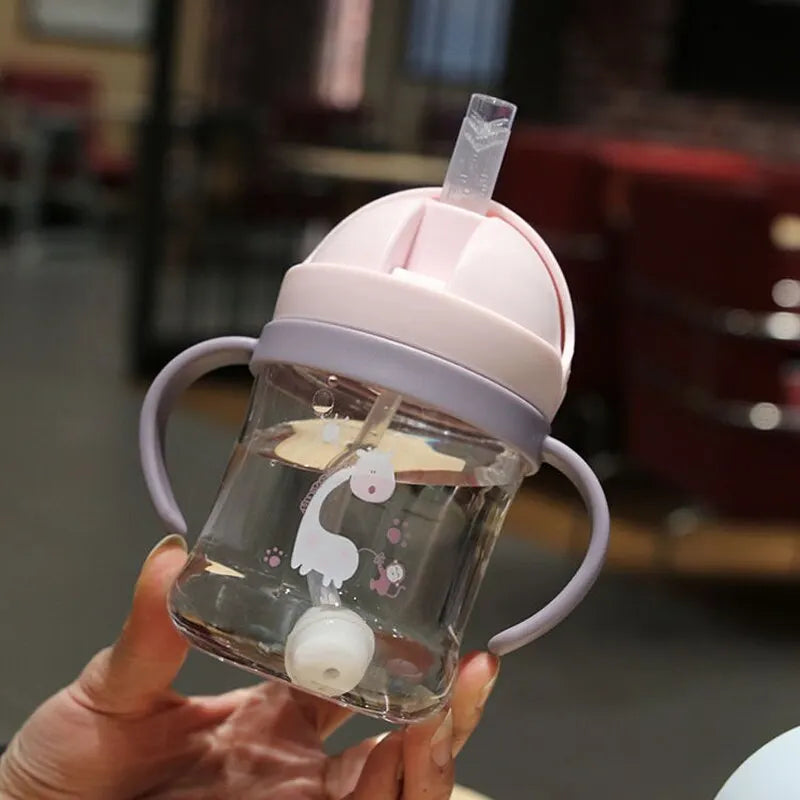 250ML Baby Drinking Cup & Feeding Bottle - HYPERMALL