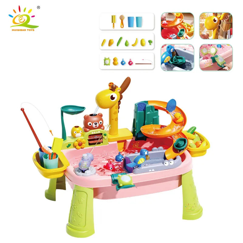 Kids Electric Kitchen Sink Playset - HYPERMALL
