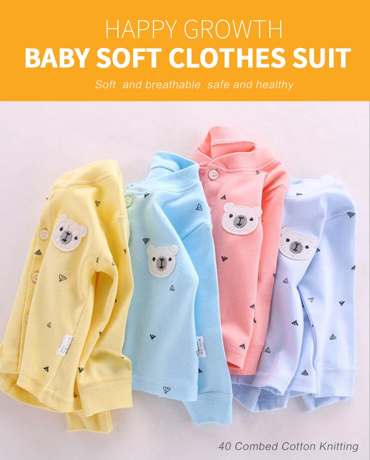 Cotton Pajama Set For Kids - HYPERMALL