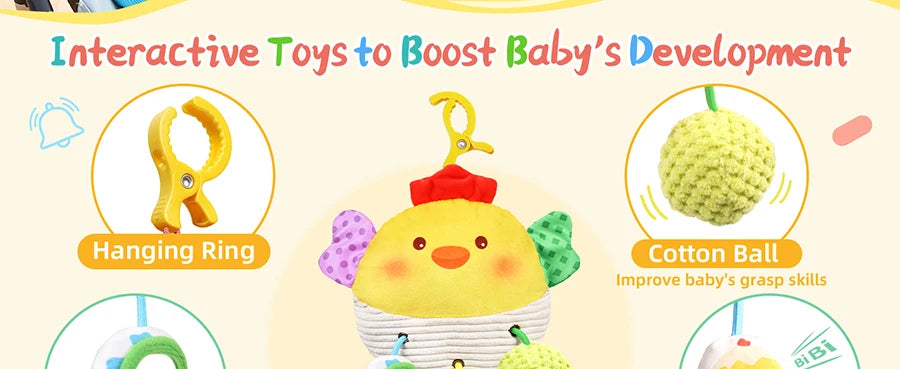 Musical Car Seat Toy - HYPERMALL
