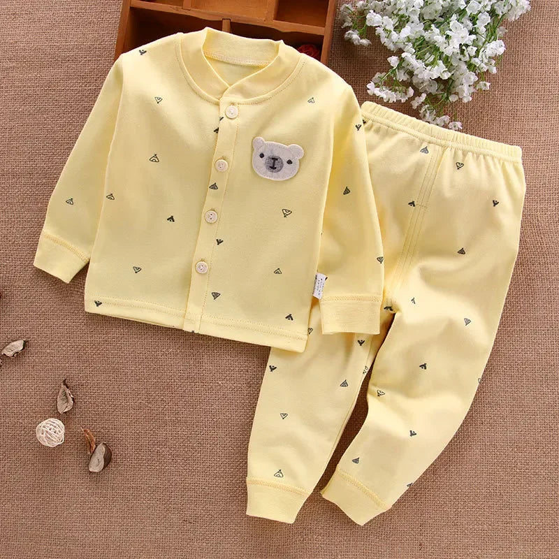 Cotton Pajama Set For Kids - HYPERMALL