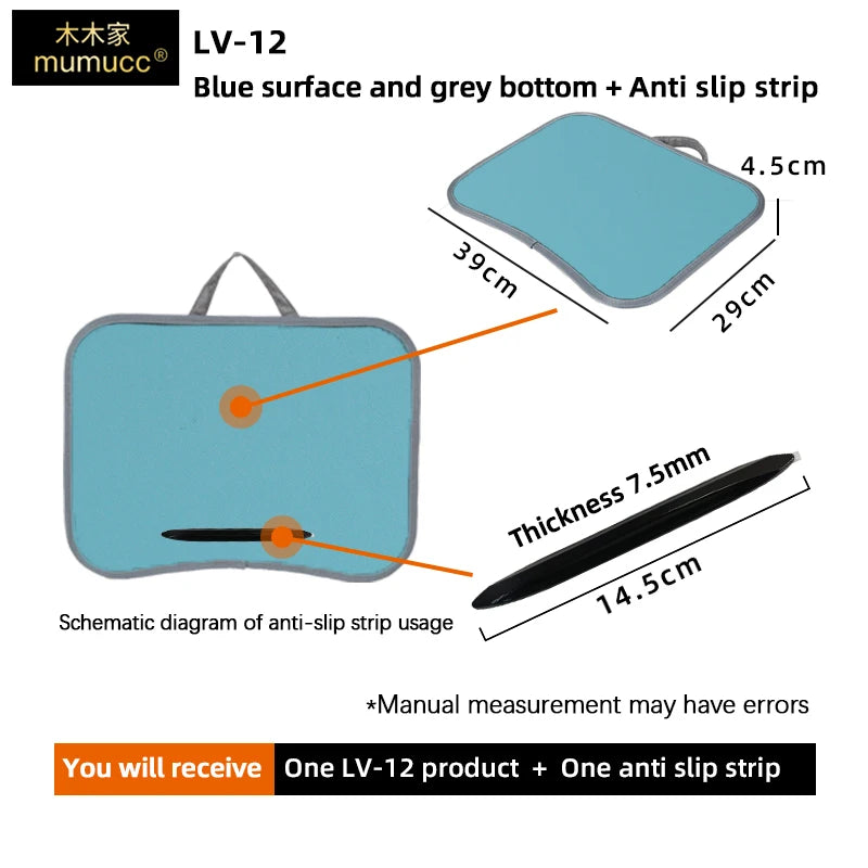 Multifunctional Laptop Desk With Cushion 