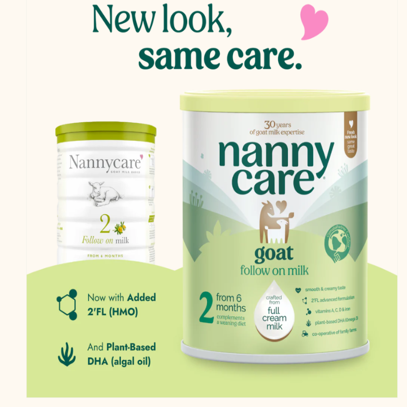 Nannycare Stage 2 Goat Milk Baby Formula-800g - HYPERMALL
