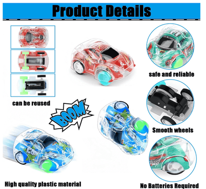 MONKY 36Pcs Small Pull Back Cars bulk Mini Toy Cars Party Bag Fillers for Kids,Mini Push and Go Car Toy Little Racing Cars for Toddlers Boys Girls 2+ Birthday Party Favours Return Gift,Filling Xmas Crackers - HYPERMALL