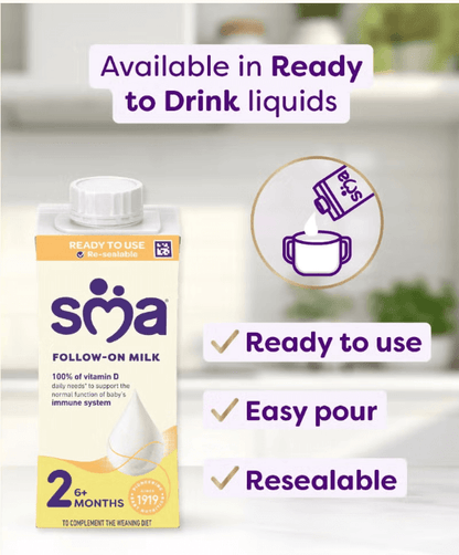 SMA® Follow-on Baby Milk Powder  STAGE 2- 800g