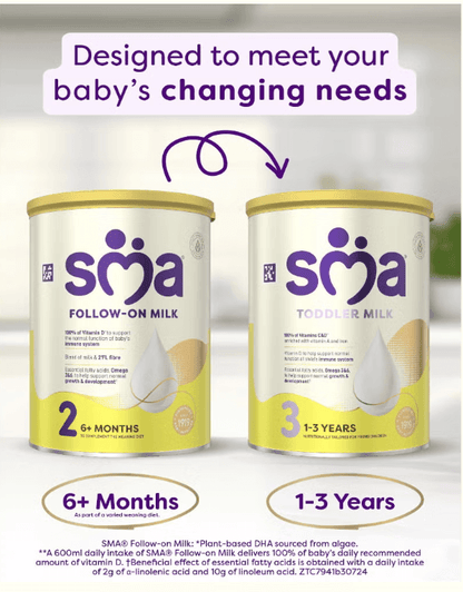SMA® Follow-on Baby Milk Powder  STAGE 2- 800g
