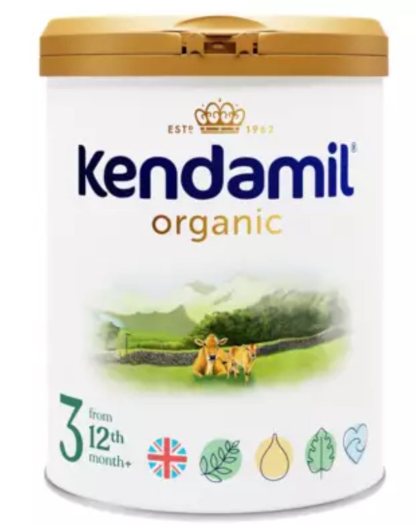 Kendamil Organic Toddler Milk 3 12-36 Months 800g x