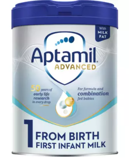Aptamil Advanced 1 First Baby Milk Formula Powder From Birth 800g